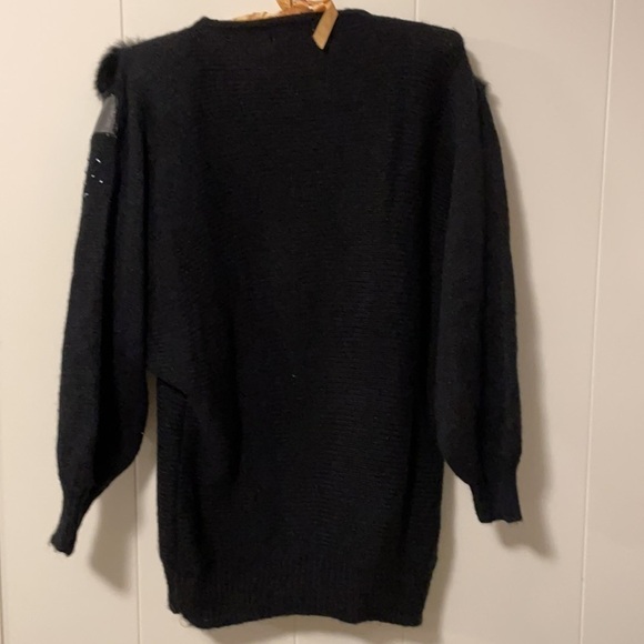 VINTAGE Adolfo Collectibles Faux Snakeskin With Real Fur Pieces Unique - Picture 3 of 5